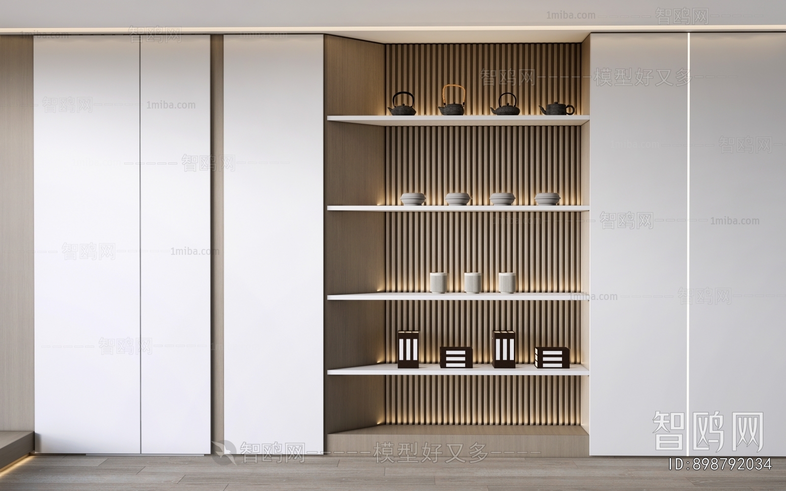 New Chinese Style TV Wall