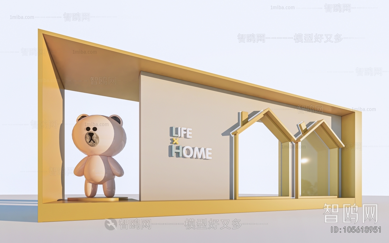 现代母婴店橱窗