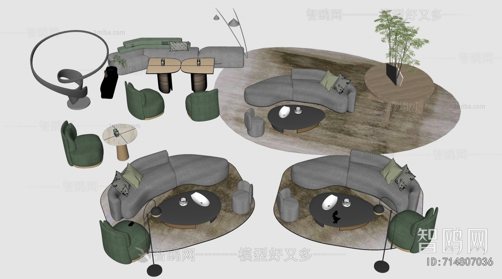 Modern Sofa Combination