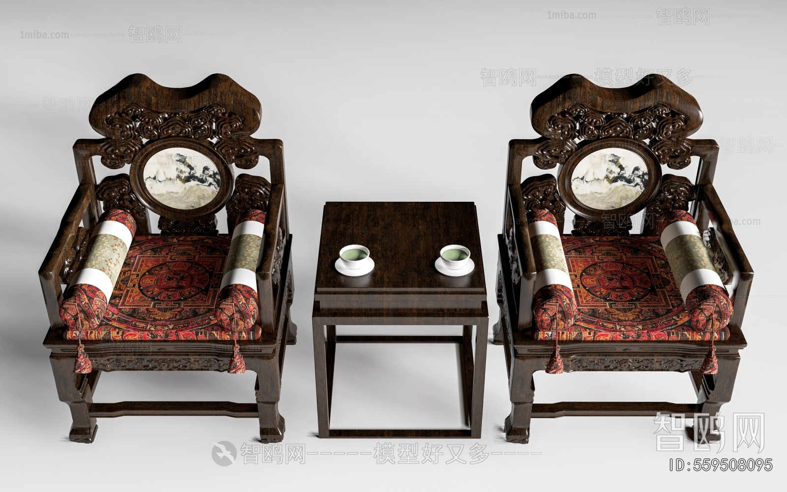 Chinese Style Lounge Chair
