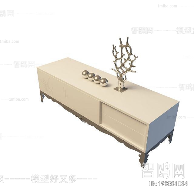 European Style Side Cabinet