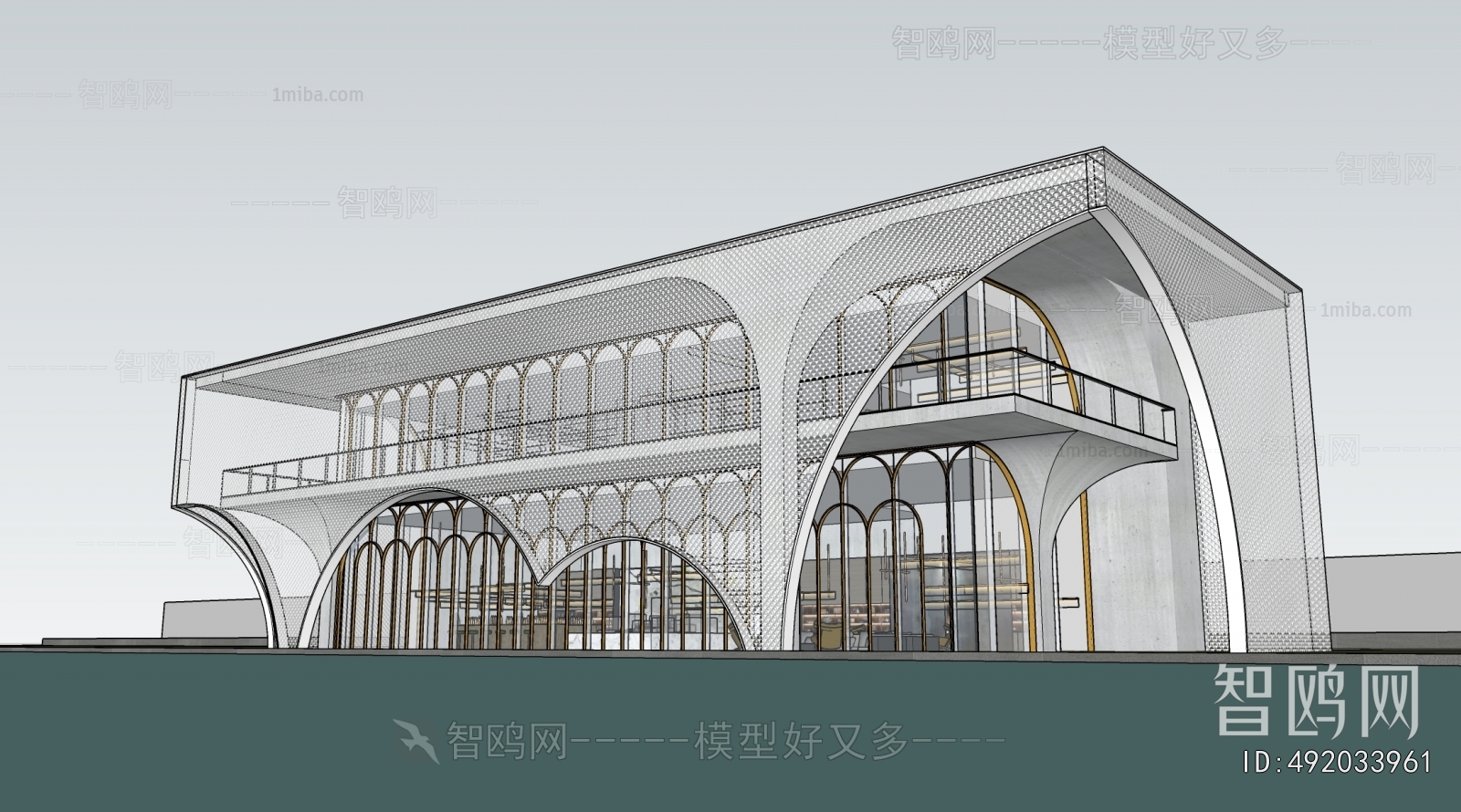 Modern Appearance Of Commercial Building