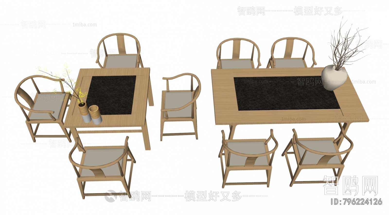 New Chinese Style Tea Tables And Chairs