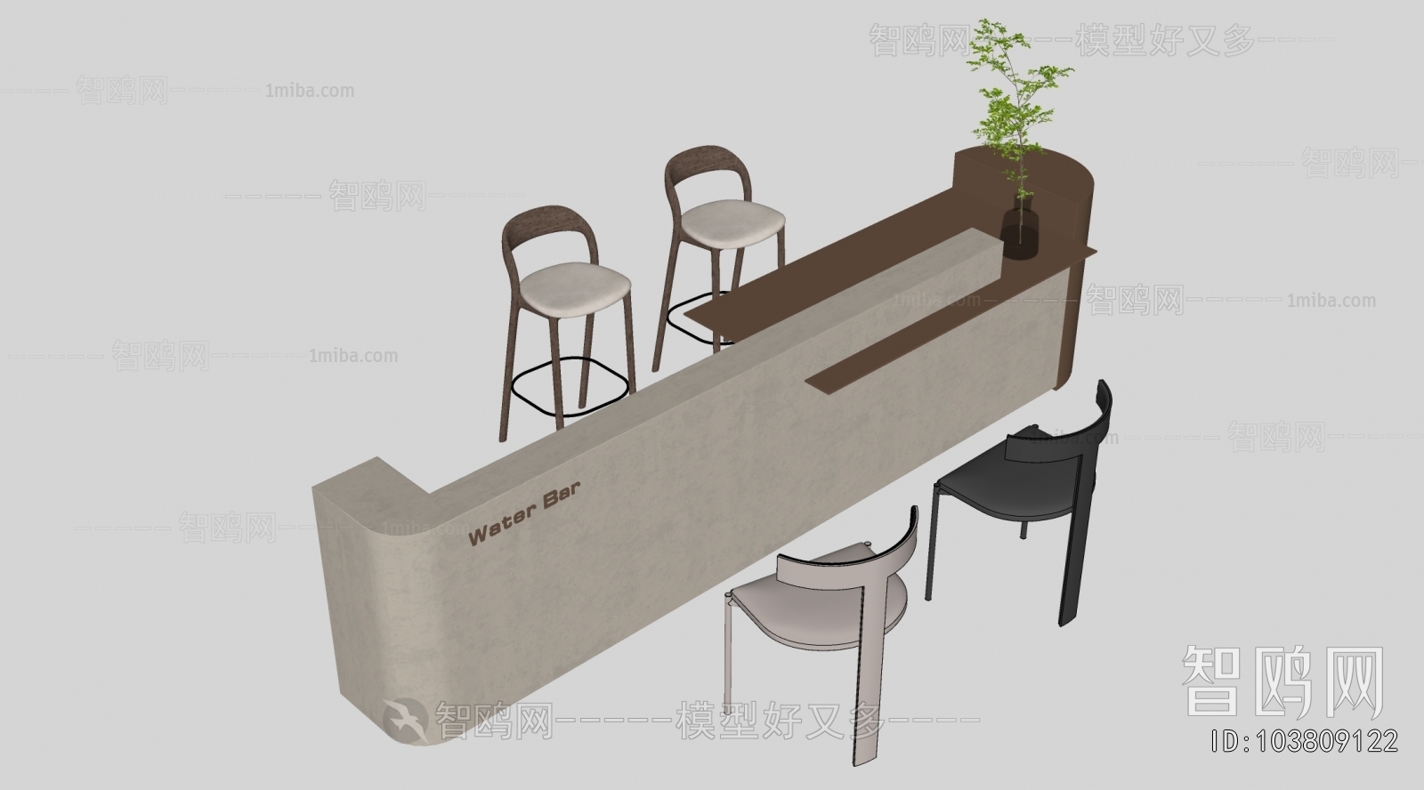 Modern Reception Desk