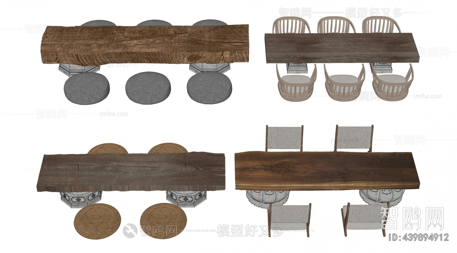 Chinese Style Tea Tables And Chairs