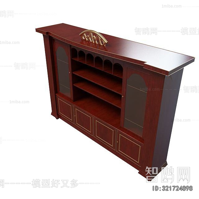 European Style Wine Cabinet