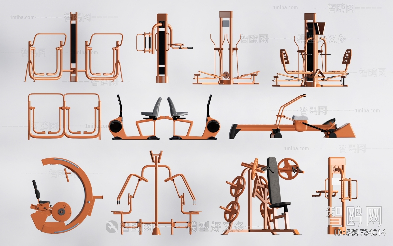 Modern Fitness Equipment