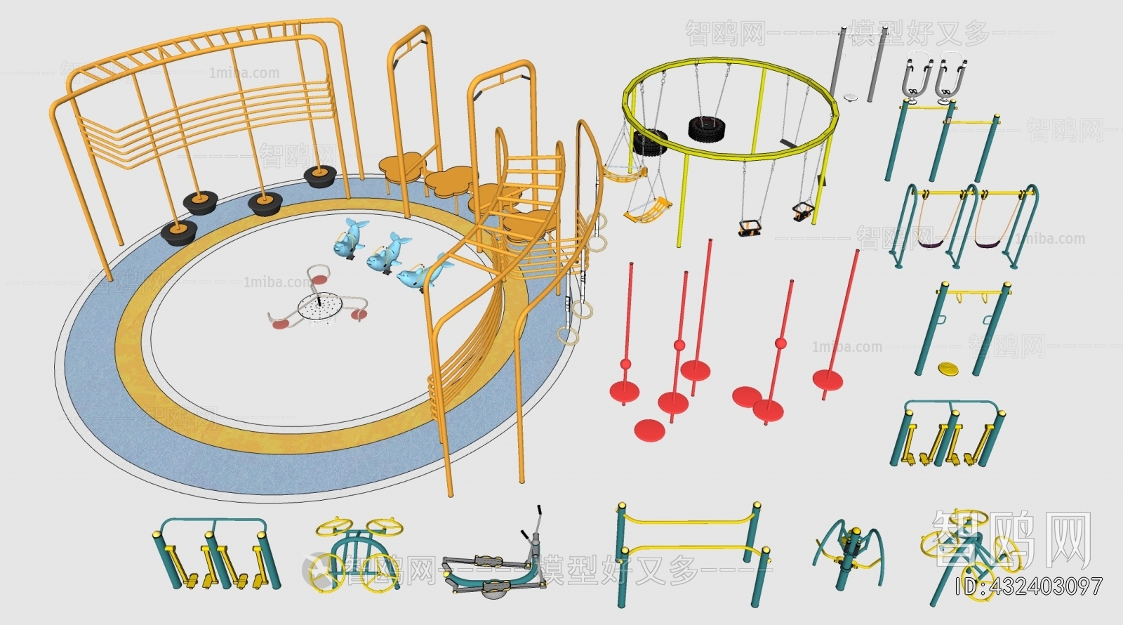 Modern Fitness Equipment