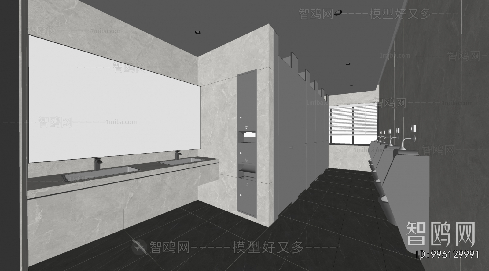 Modern Public Toilet