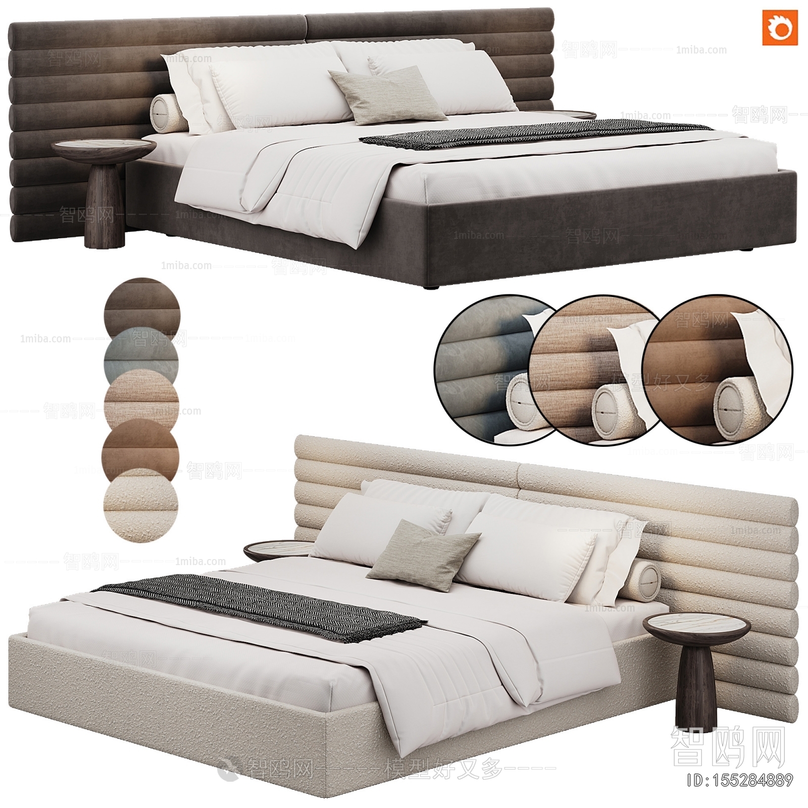 Modern Double Bed