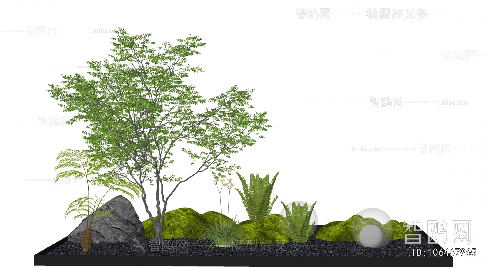 现代景观植物小品