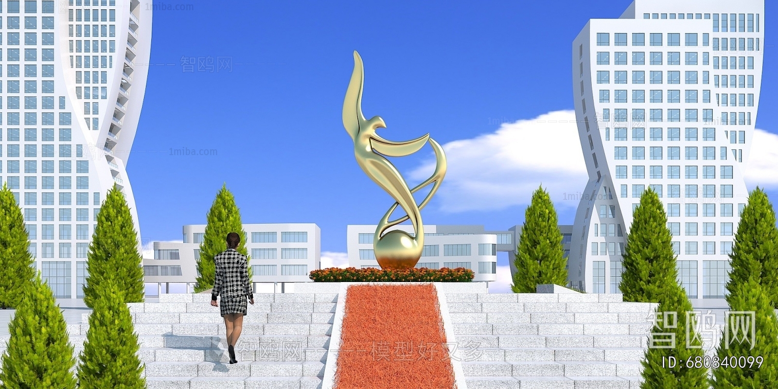 Modern Sculpture Sketch