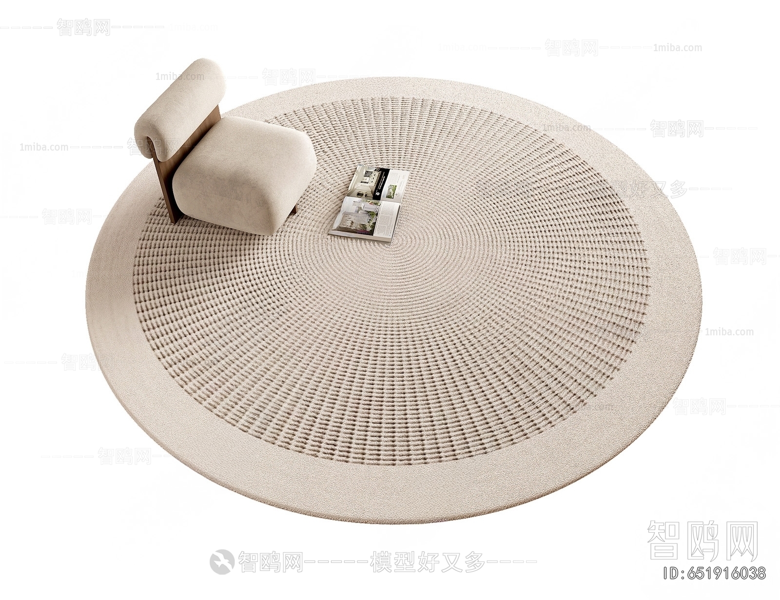 Modern Circular Carpet