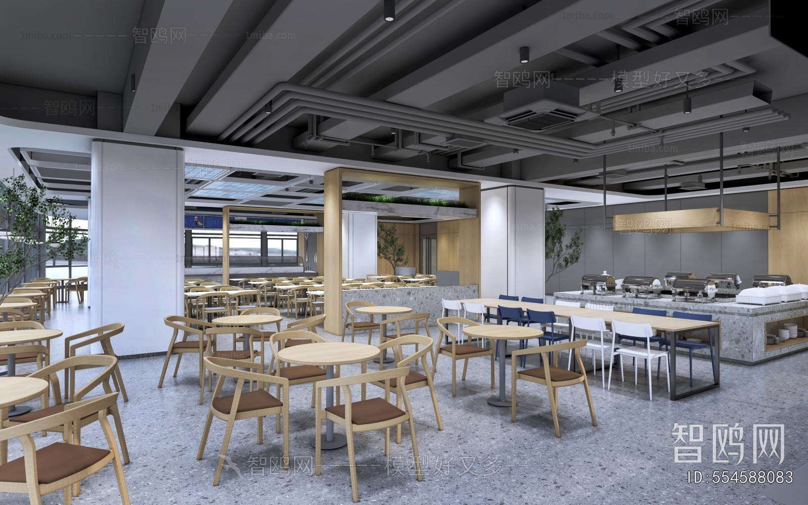 Modern Office Canteen