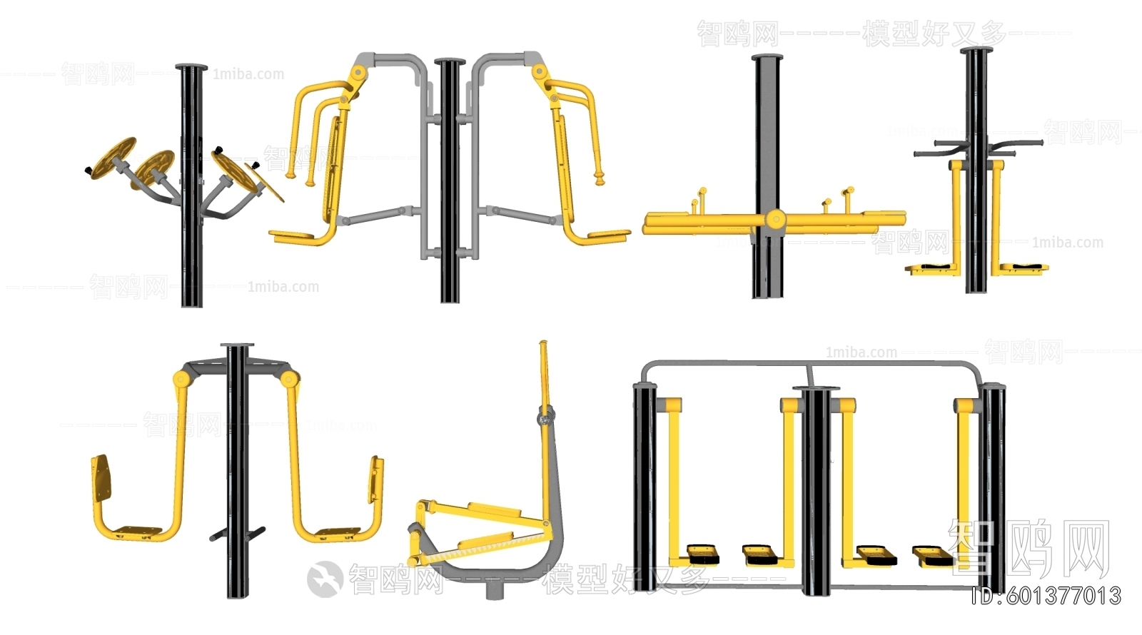 Modern Fitness Equipment