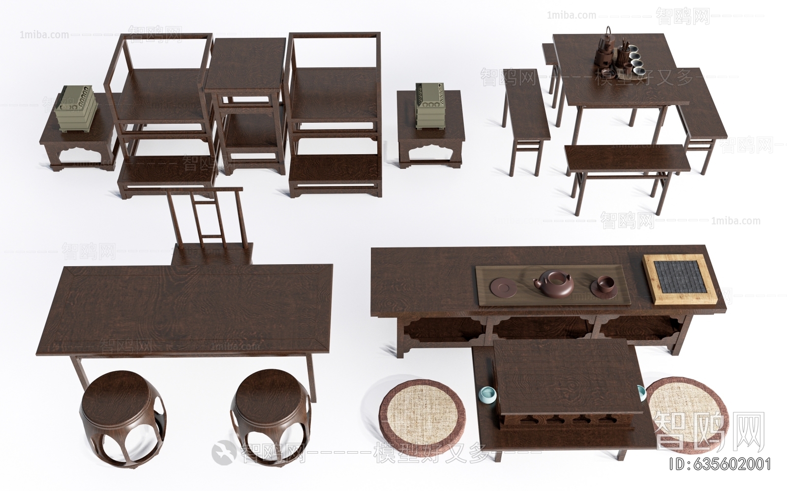 New Chinese Style Tea Tables And Chairs