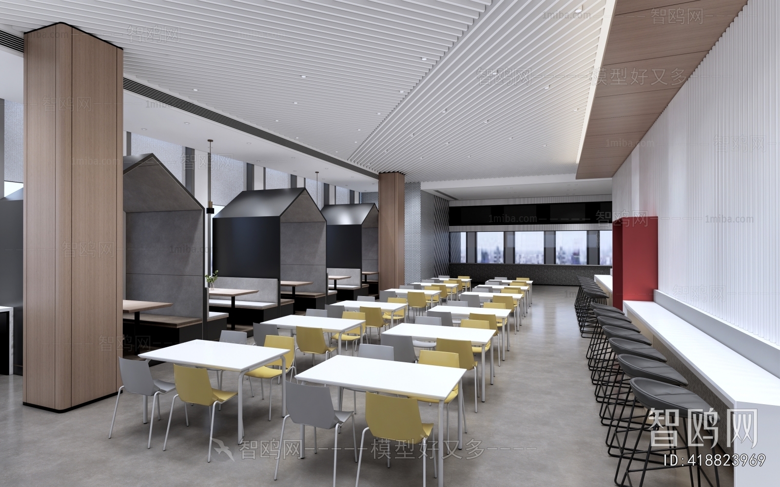 Modern Office Canteen