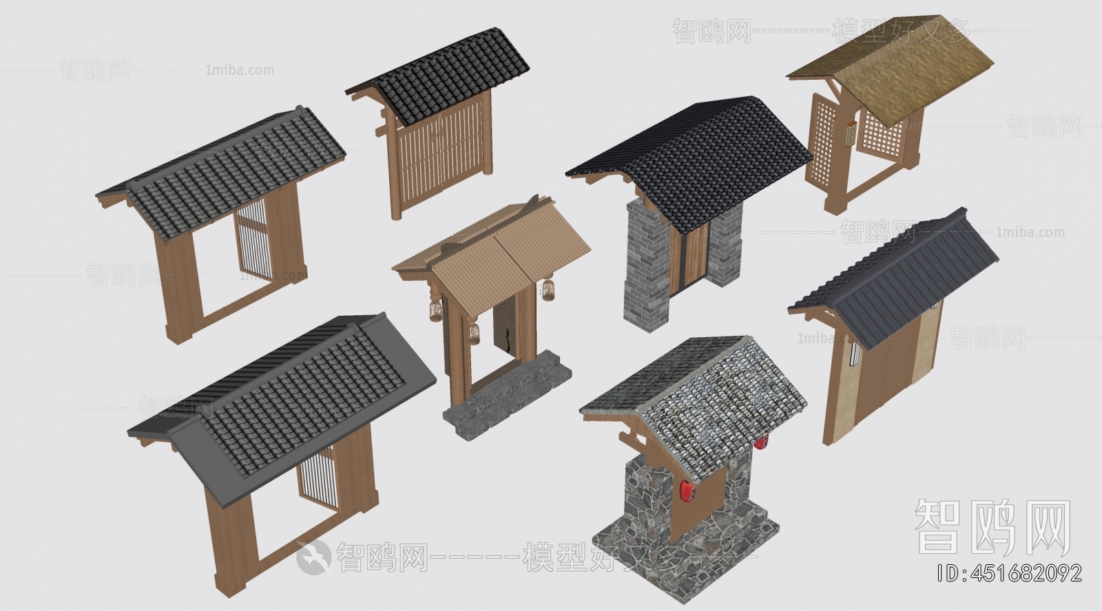New Chinese Style Facade Element