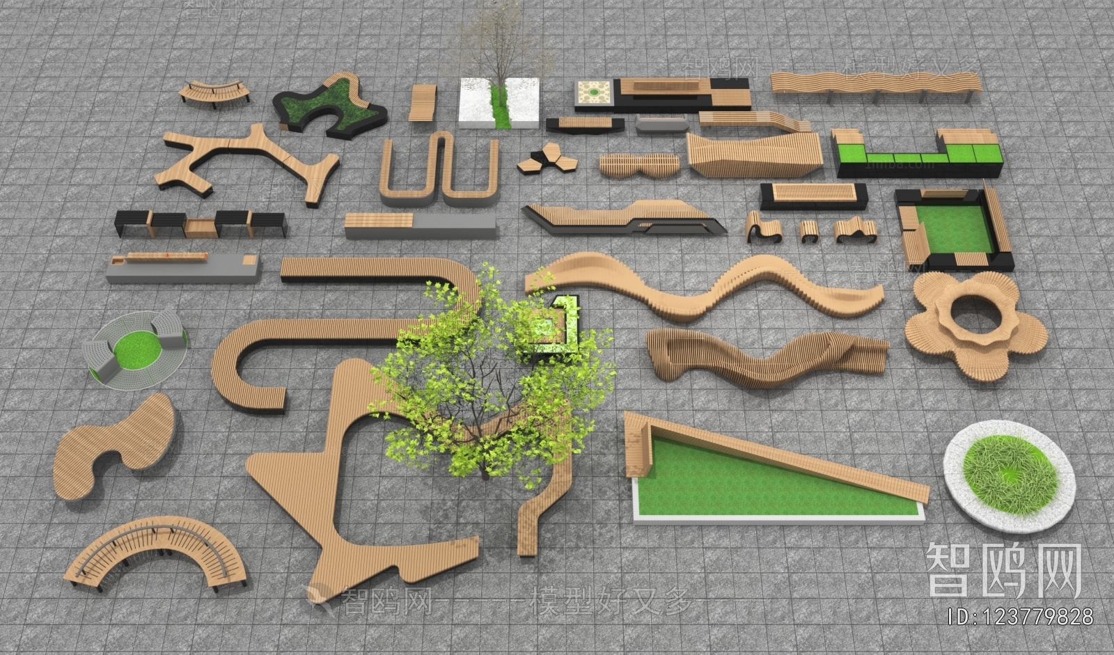 Modern Communal Chair