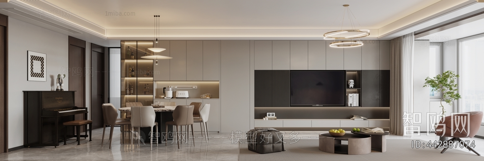 Modern A Living Room