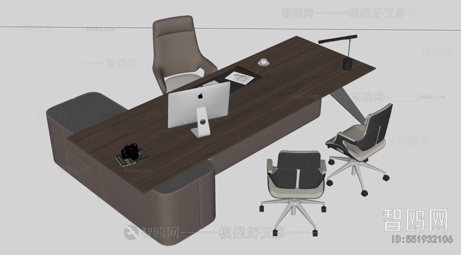 Modern Office Desk And Chair