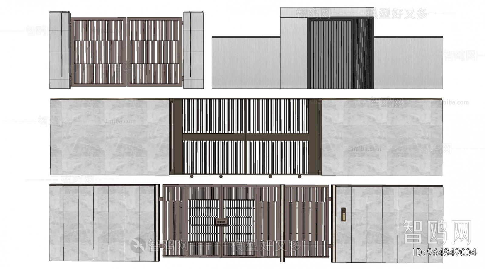 New Chinese Style Gate