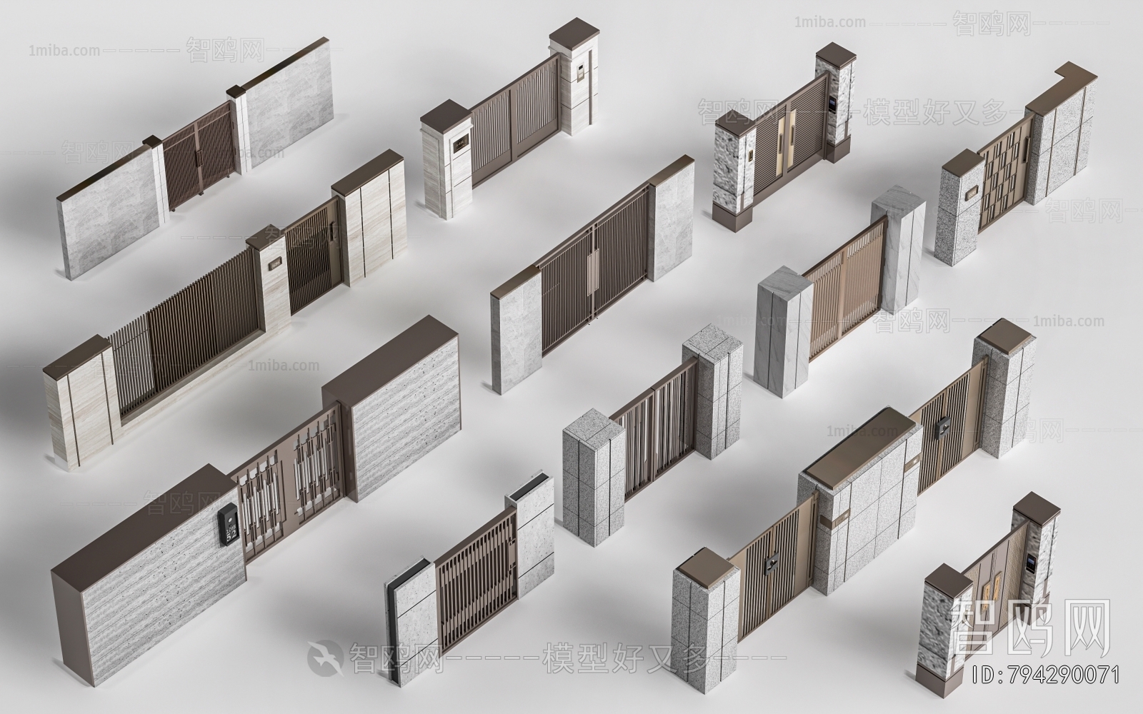 New Chinese Style Gate