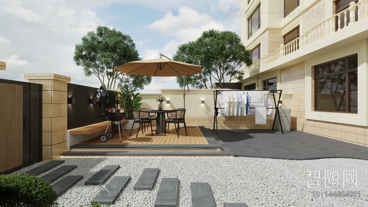 New Chinese Style Courtyard/landscape