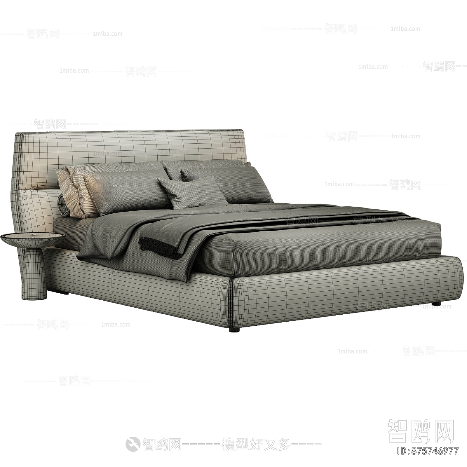Modern Double Bed