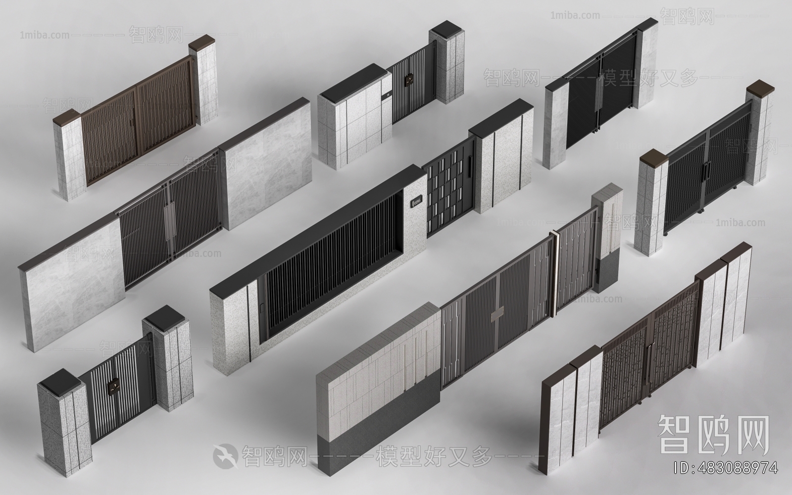 New Chinese Style Gate