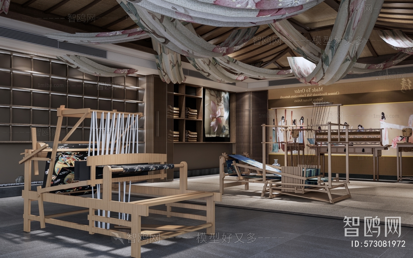 New Chinese Style Exhibition Hall