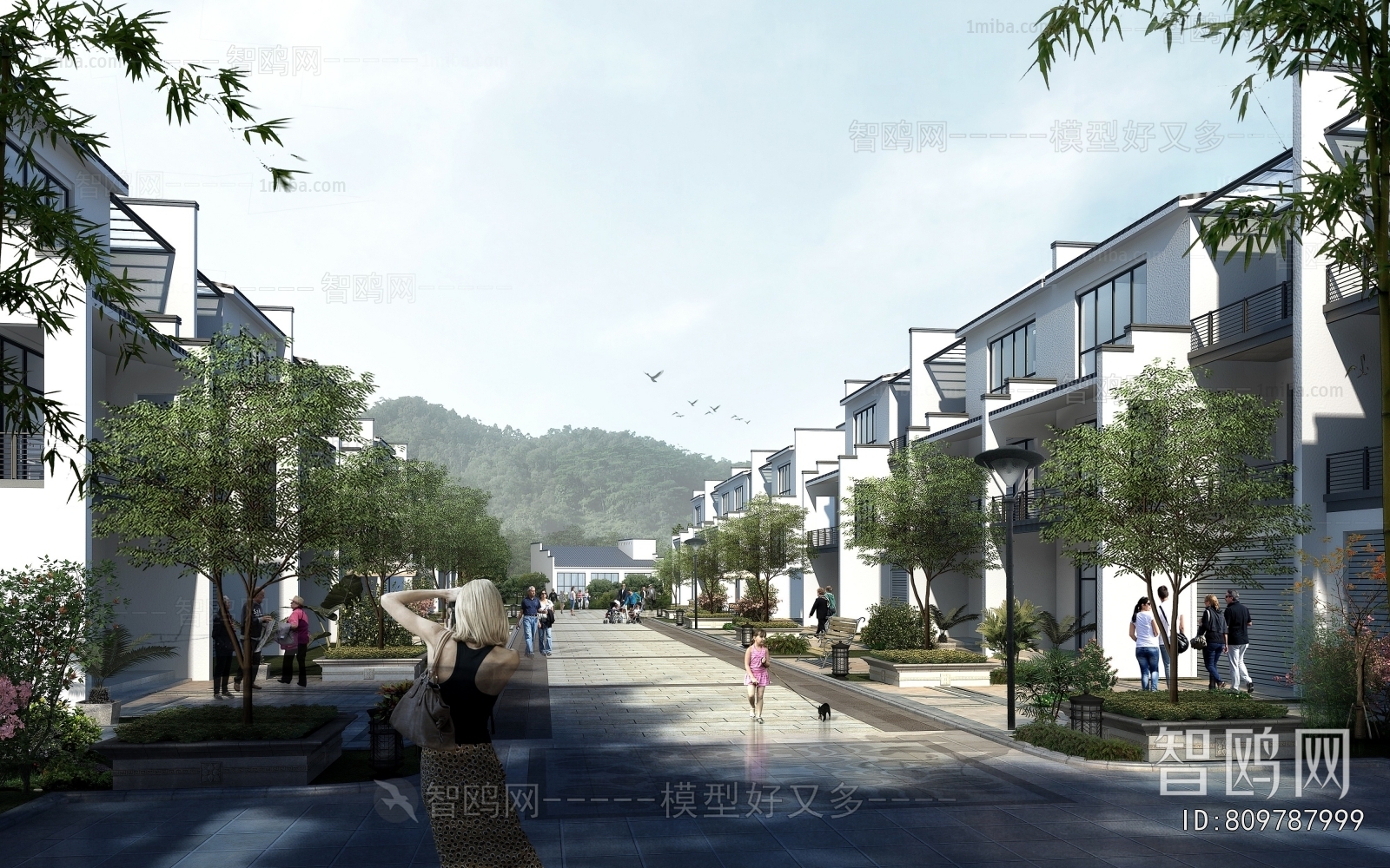 New Chinese Style Townhouse