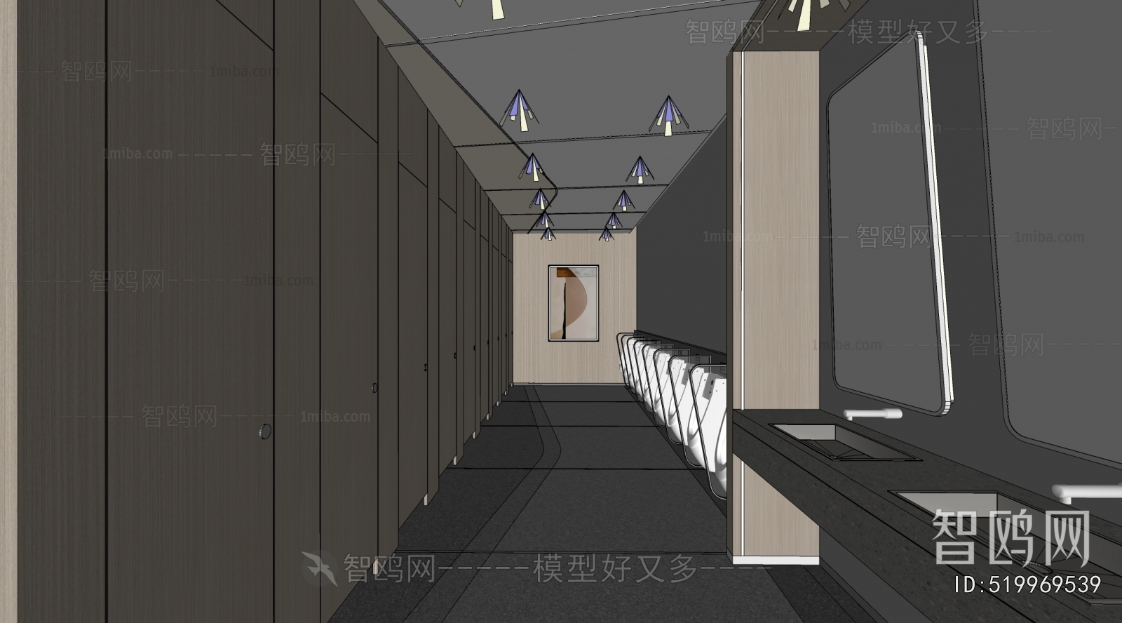 Modern Public Toilet