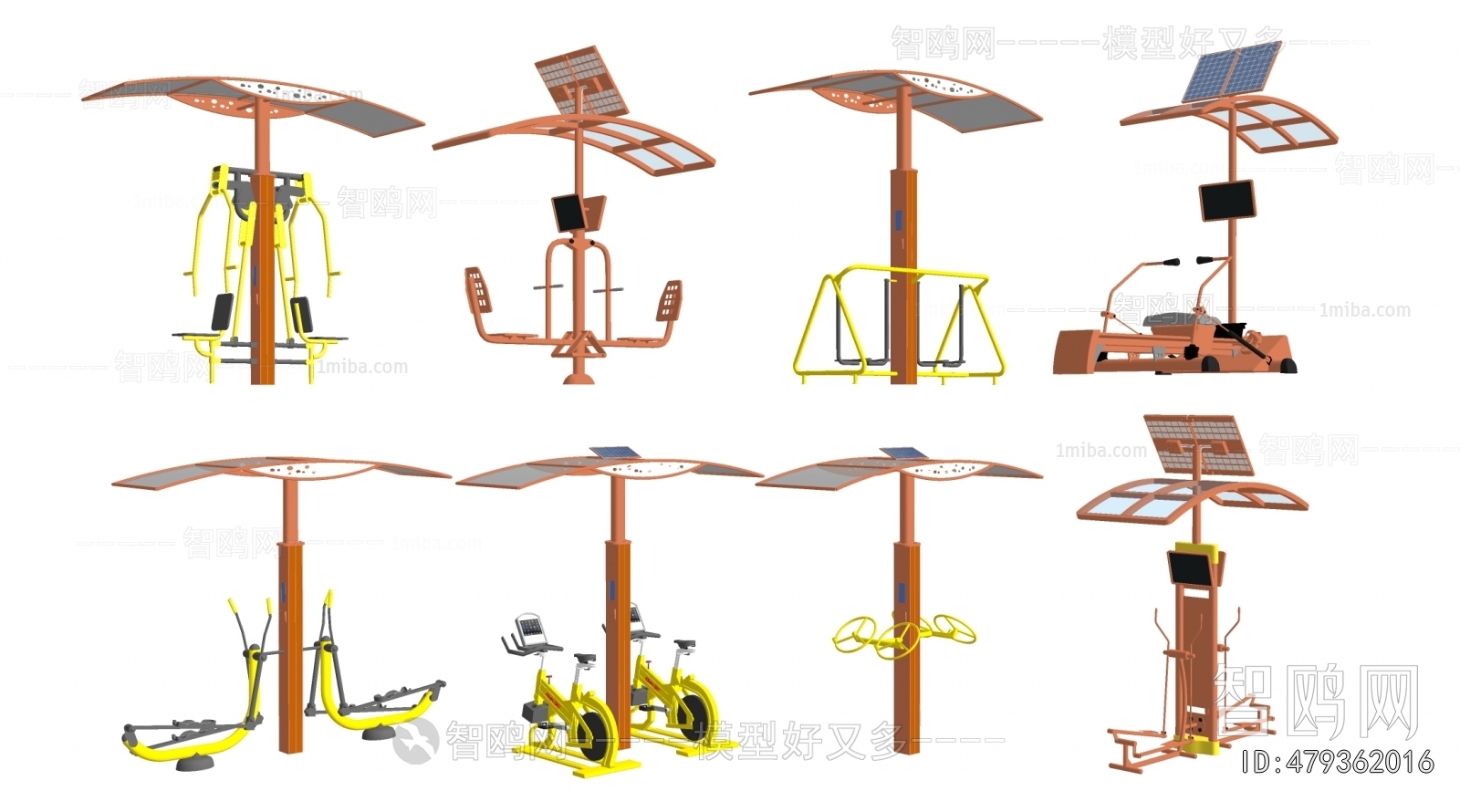 Modern Fitness Equipment