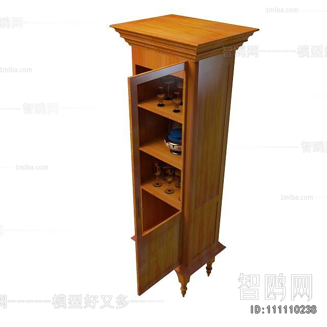 European Style Wine Cabinet