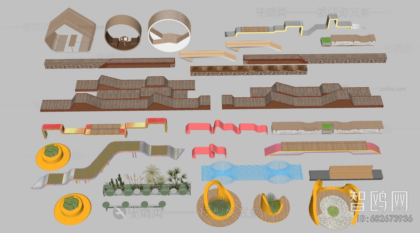 Modern Communal Chair