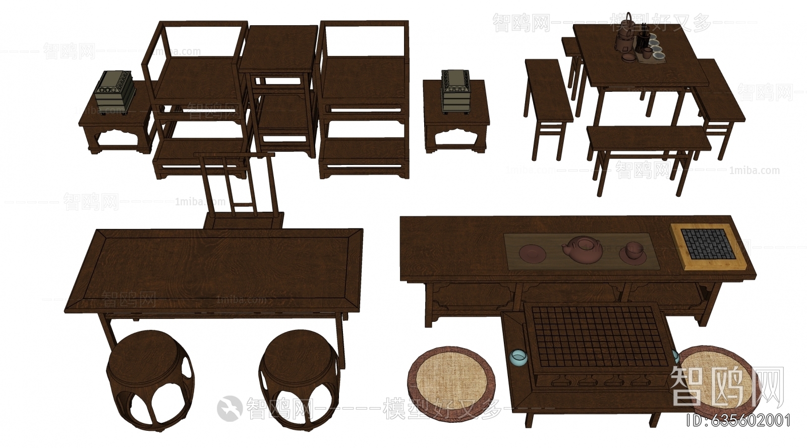 New Chinese Style Tea Tables And Chairs