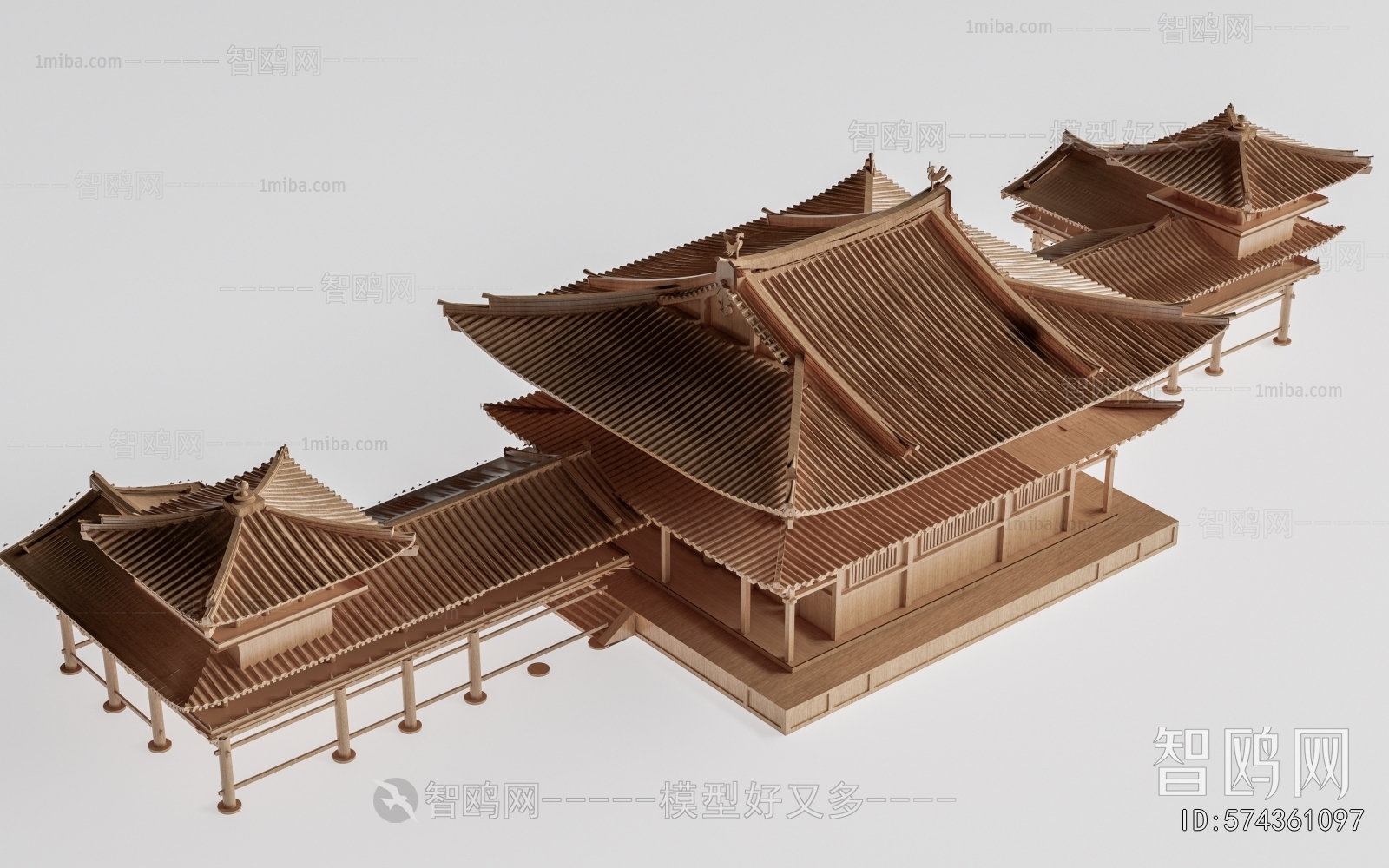 Chinese Style Ancient Architectural Buildings