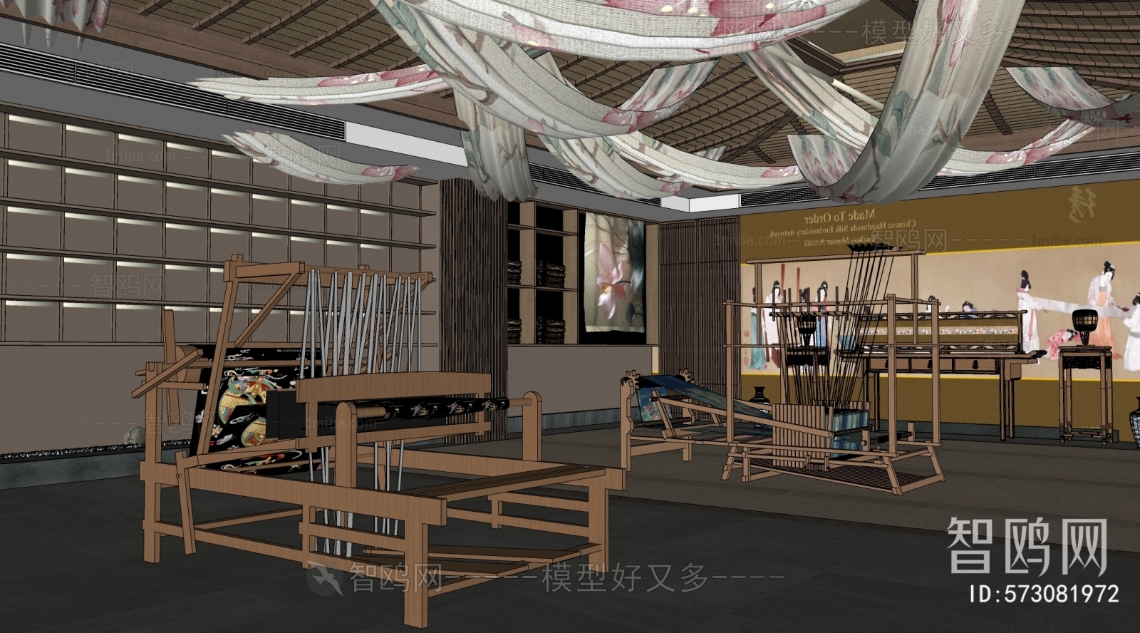 New Chinese Style Exhibition Hall