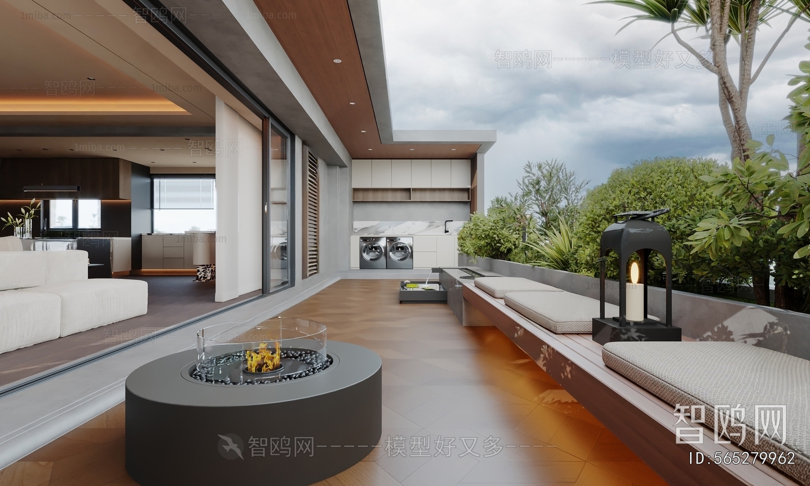 Modern Leisure Balcony