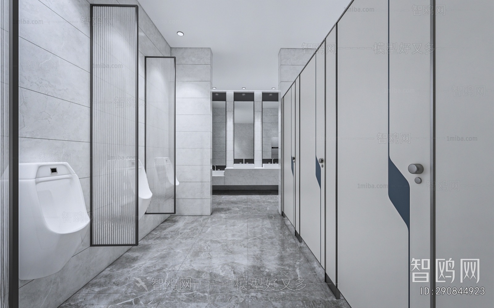 Modern Public Toilet