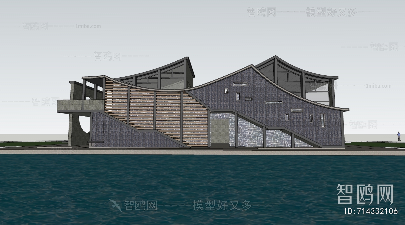 Modern Appearance Of Commercial Building