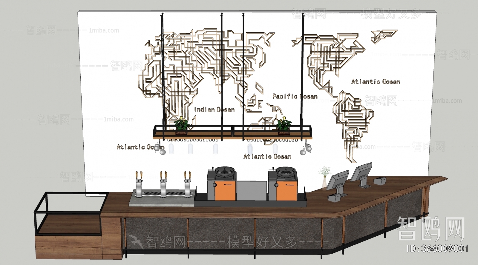 Modern Reception Desk