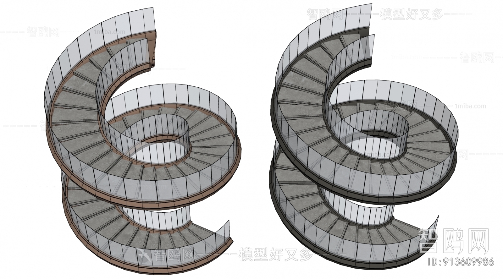 Modern Rotating Staircase