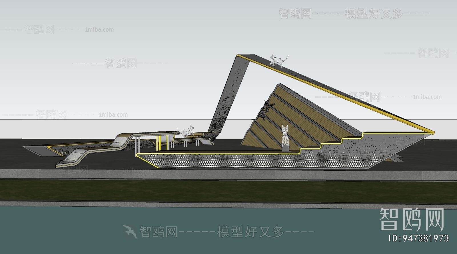 Modern Sculpture Sketch