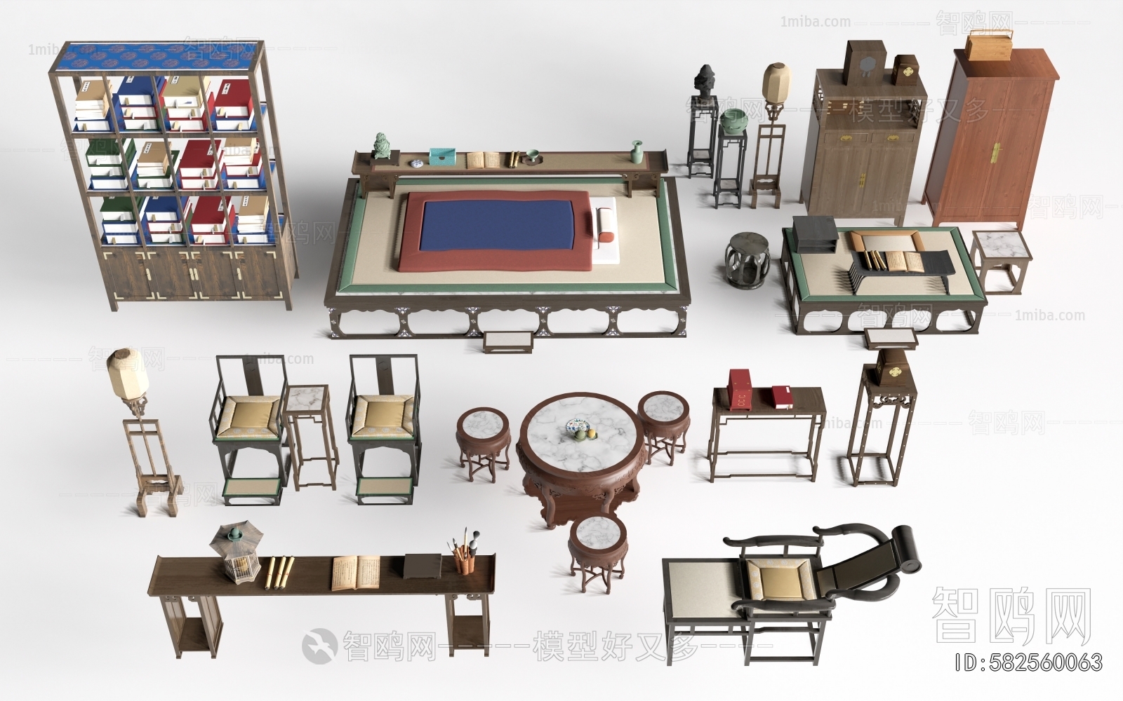 Chinese Style Double Bed