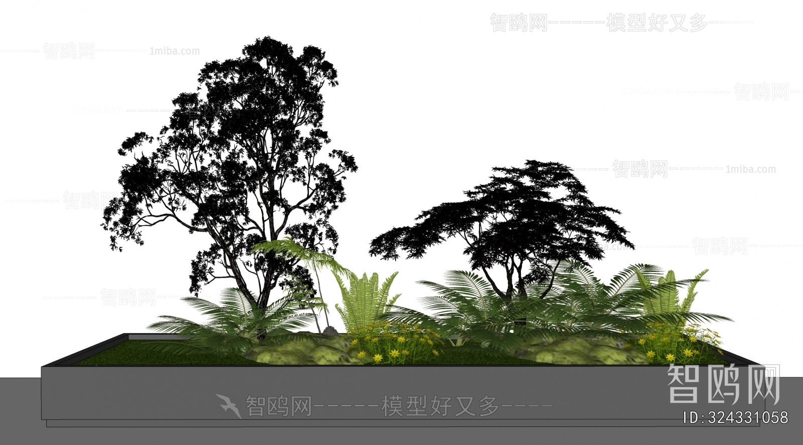 Modern Flower Bed, Flower Bowl, Flower Box