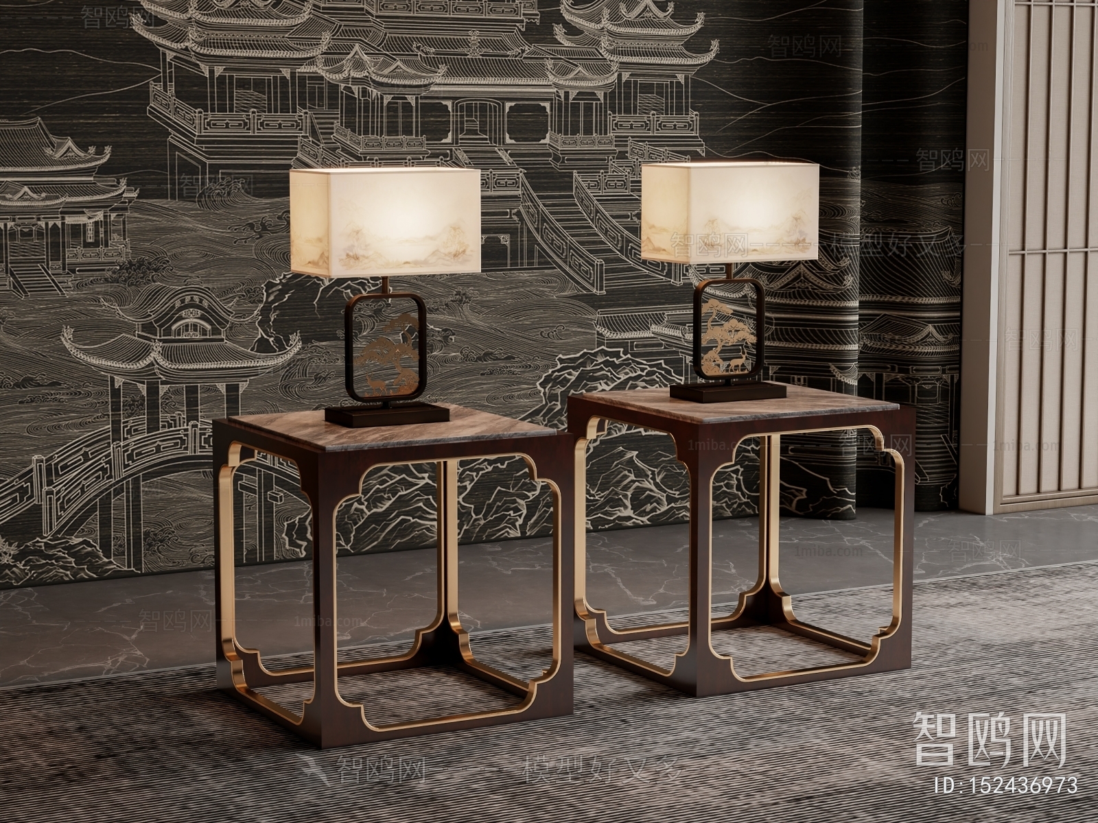 New Chinese Style Side Table/corner Table