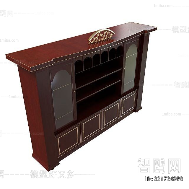 European Style Wine Cabinet