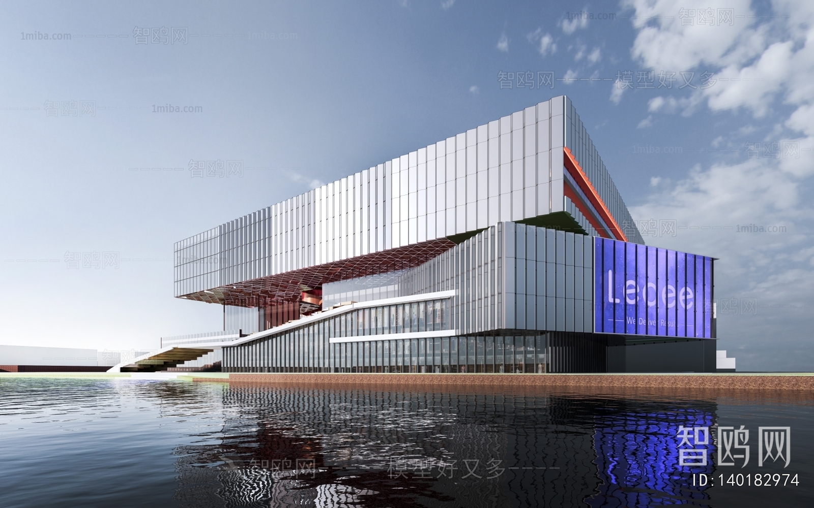 Modern Appearance Of Commercial Building